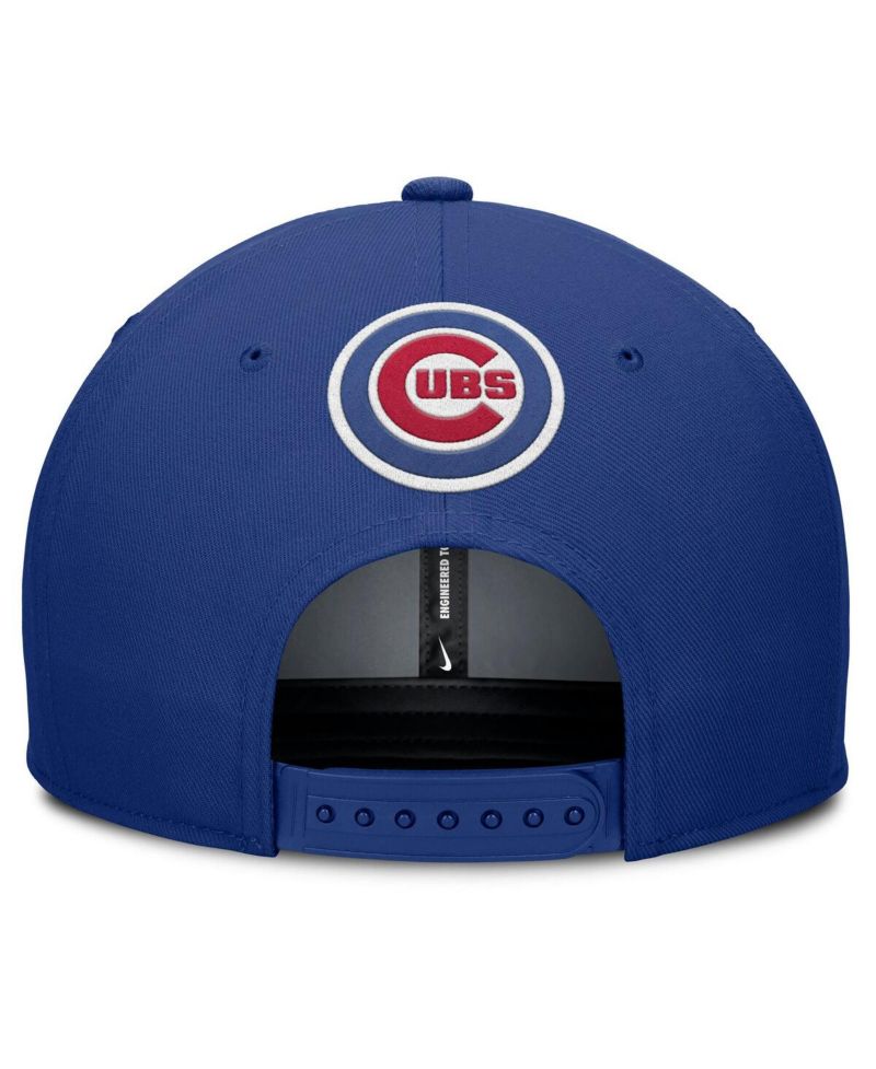 Men's Gray/Royal Chicago Cubs Pro Performance Snapback Hat