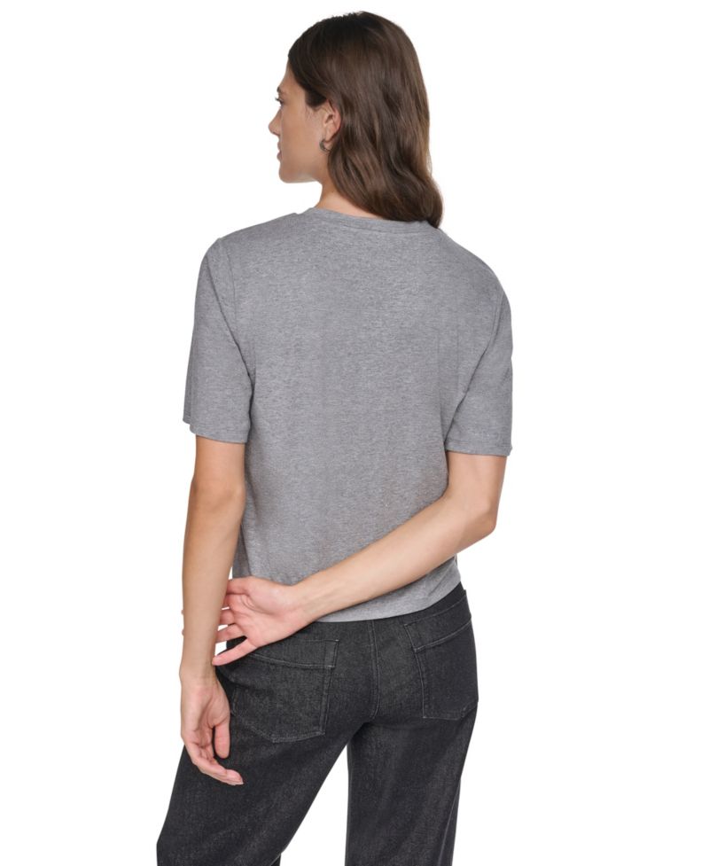 Women's Embellished Crewneck Top