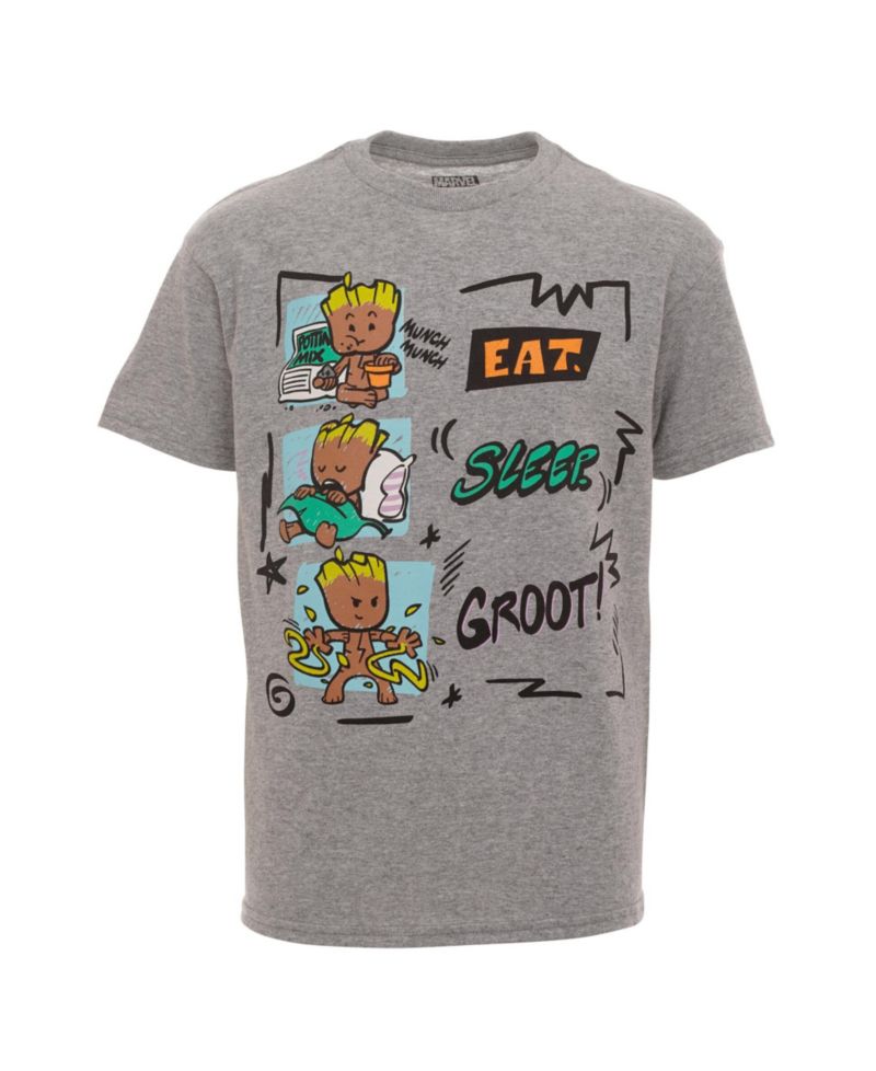 Boys Marvel 3 Pack T-Shirts