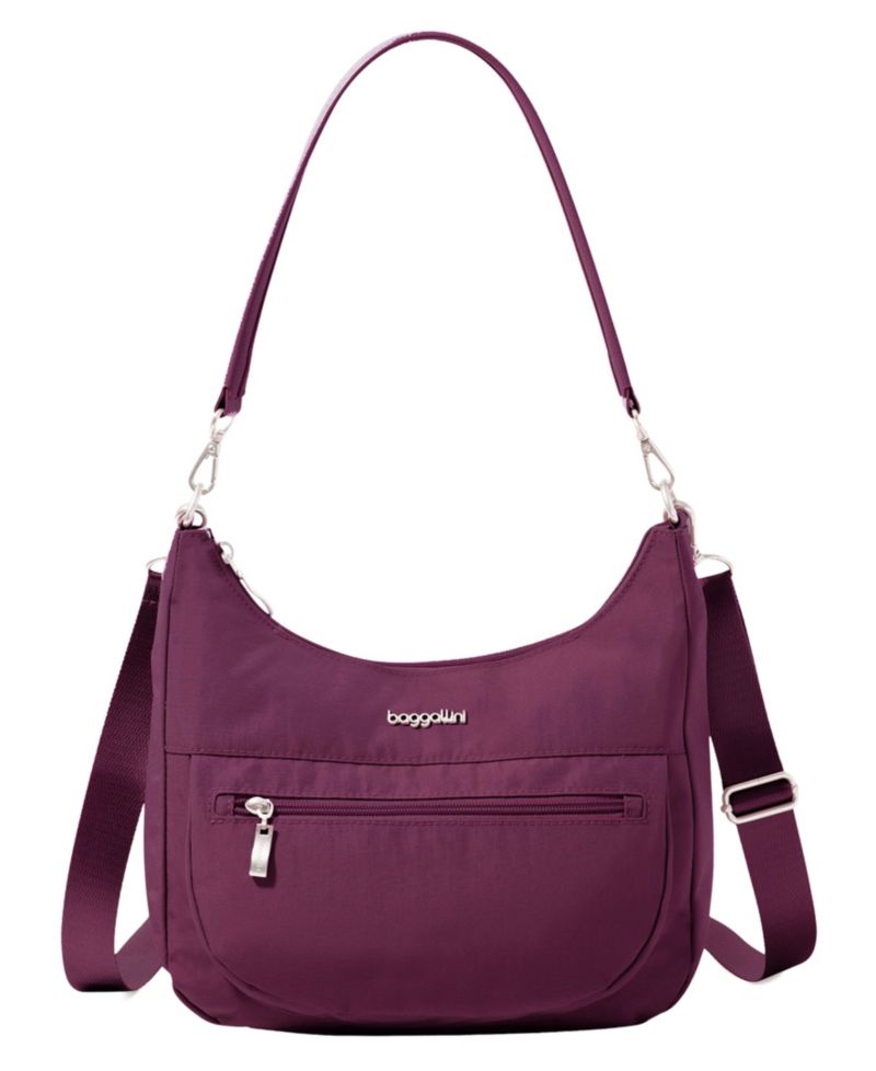 Pocket Half Moon Small Shoulder Handbag