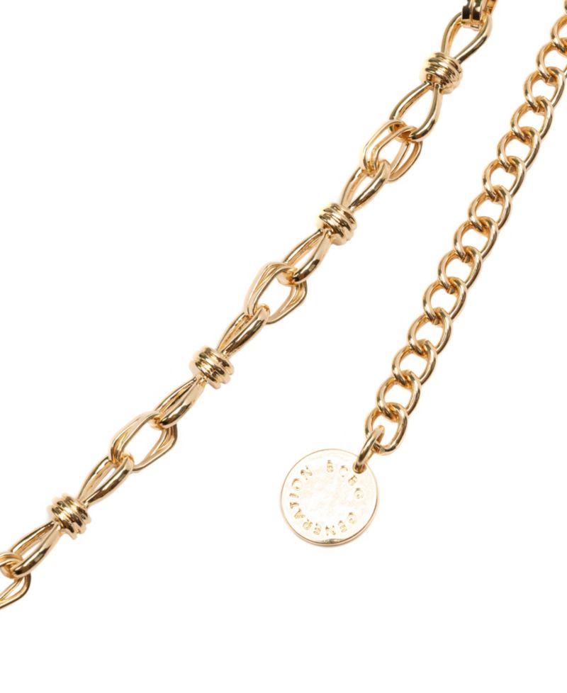 Metal Knot Links Chain Belt