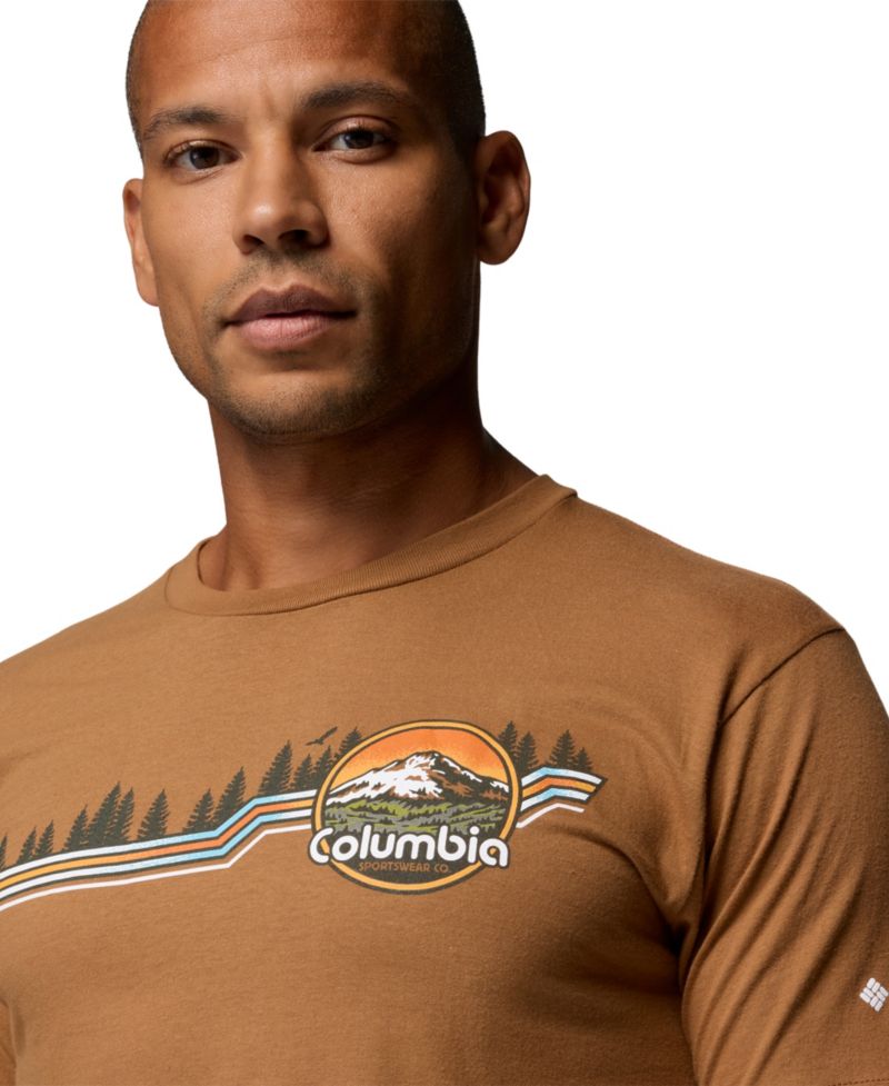 Men's Pioneer Peak Regular-Fit Graphic T-Shirt
