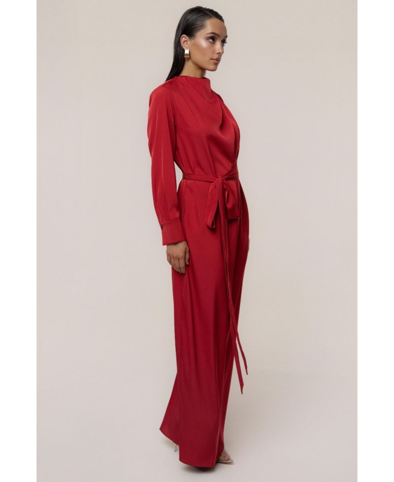 Women's Victoria Satin Maxi Dress