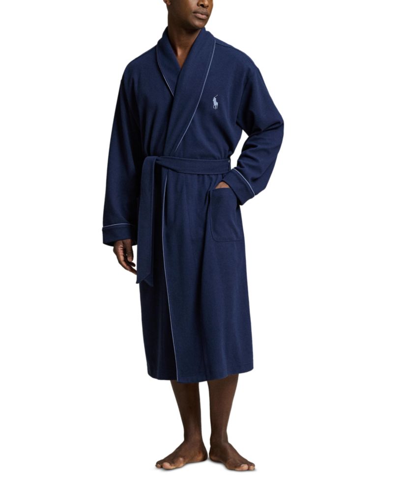 Men's Cozy Knit Robe