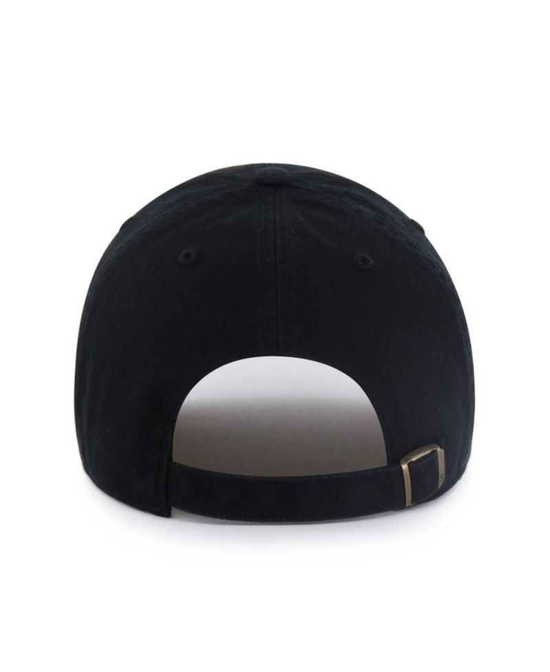 Men's '47 Black Brown Bears Clean Up Adjustable Hat