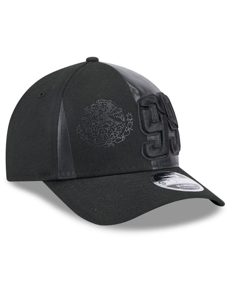 Men's Black Daniel Suarez Mexican Flag 9FORTY M-Crown A-Frame Adjustable Hat