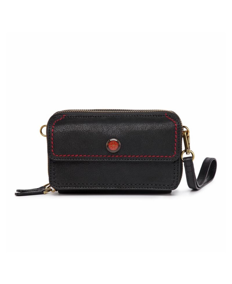Northwood Mini Leather Crossbody Wallet