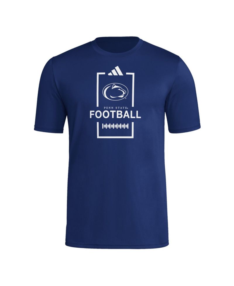 Men's Navy Penn State Nittany Lions Football Polyester T-Shirt