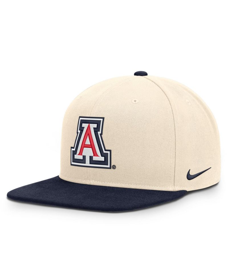 Men's and Women's Natural/Navy Arizona Wildcats Campus Prep snapback Hat