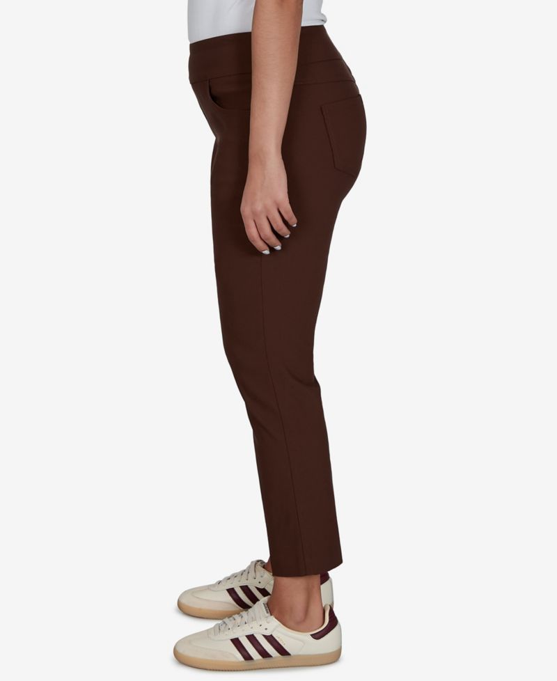 Petite Alt Silky Ankle Pull-On Pants