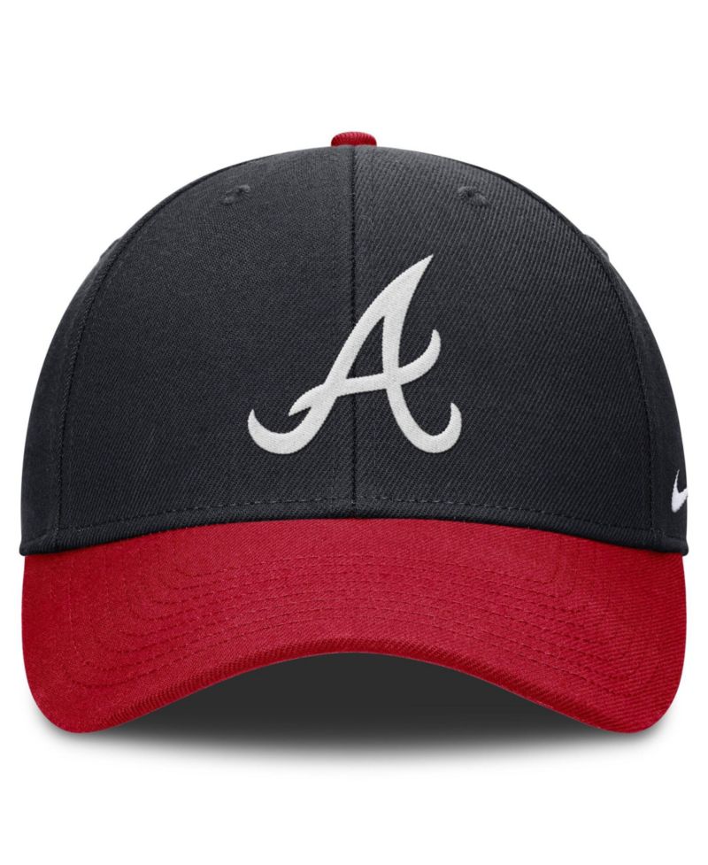 Men's Navy/Red Atlanta Braves Dri-FIT Club Adjustable Hat