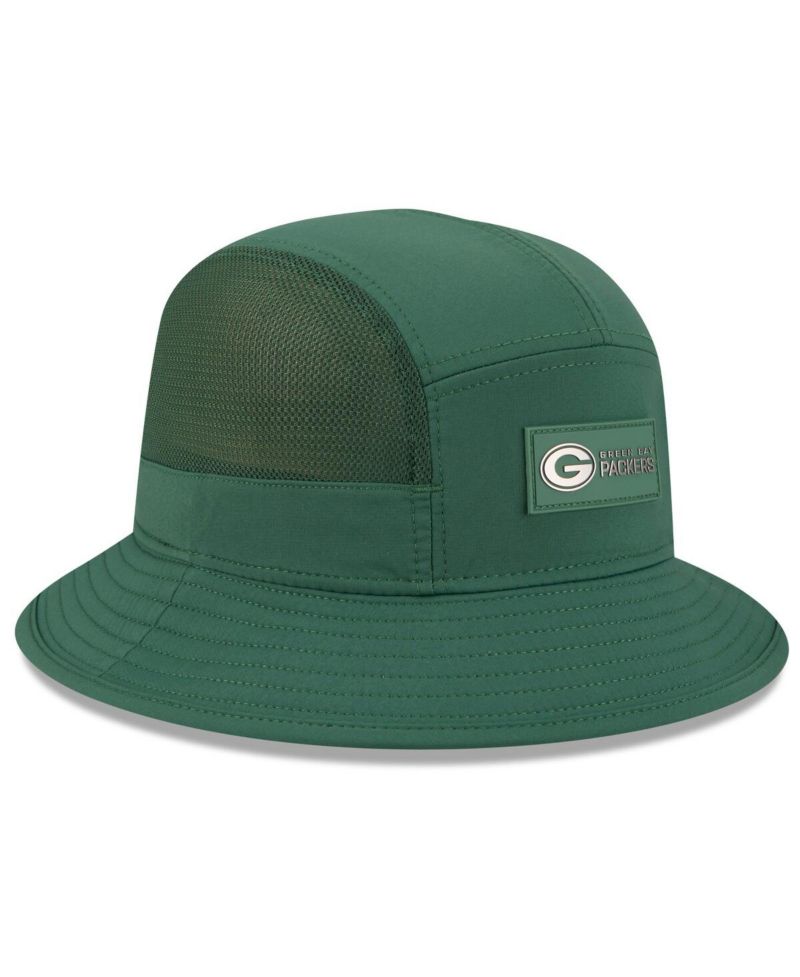 Men's Green Green Bay Packers 2025 Sideline Bucket Hat