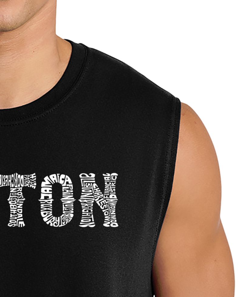 Men's Boston Vintage Graphic Tank Top