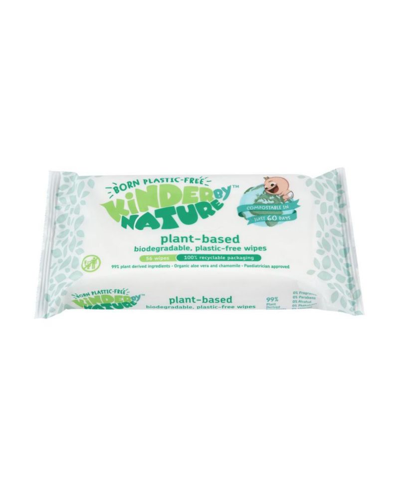 Unisex Plant-Based Baby Wipes - 672 Count (12 packs of 56 wipes)