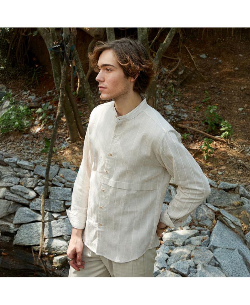 Men's Pencil-Striped Shirt