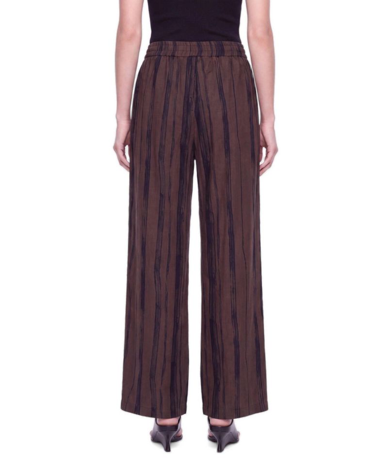 Women's Relaxed-Fit Wide-Leg Elastic-Waist Trousers