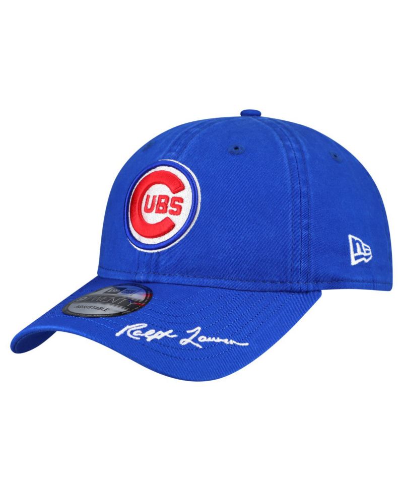 Men's Ralph Lauren x MLB Royal Chicago Cubs 9TWENTY Adjustable Hat