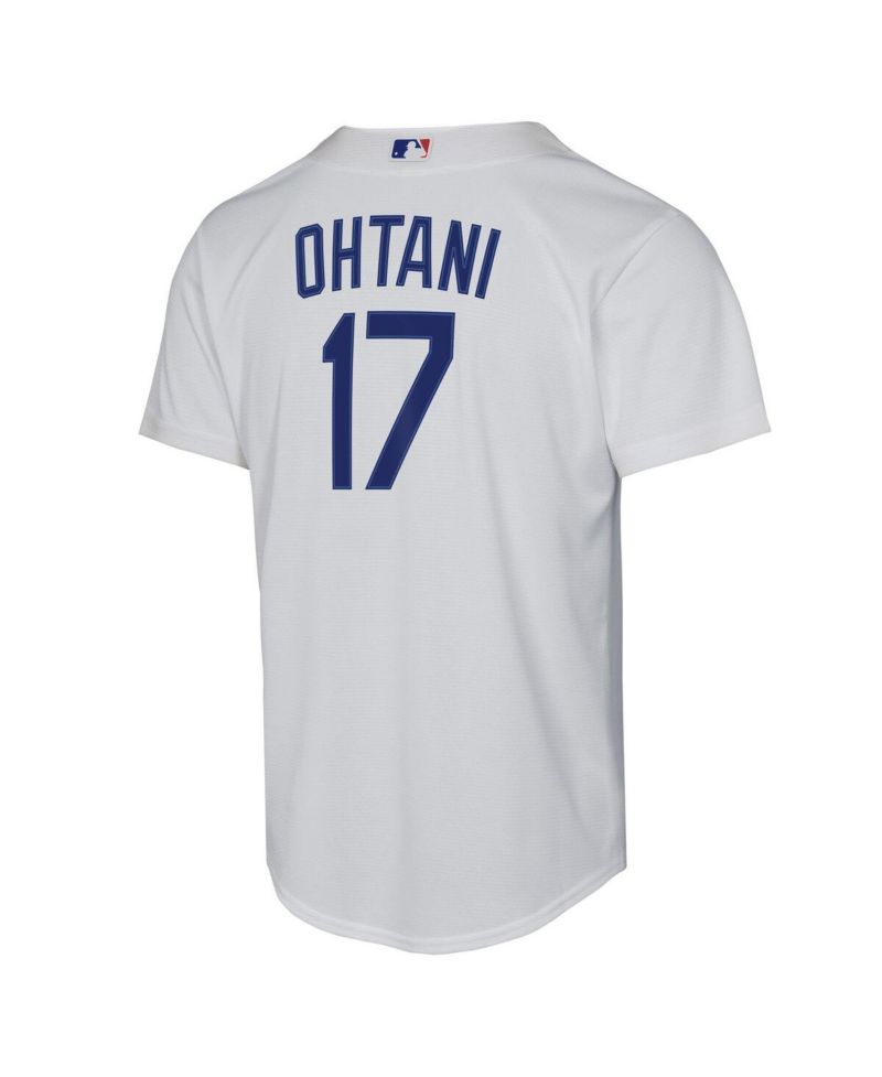 Big Boys and Girls Shohei Ohtani White Los Angeles Dodgers Home Replica Player Jersey