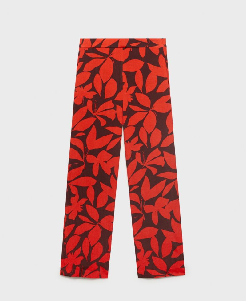 Women's Flowy Printed Pants