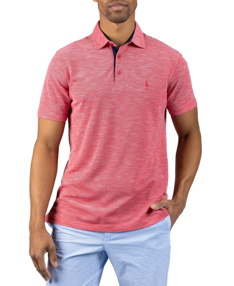 Men's Slub Pique Polo