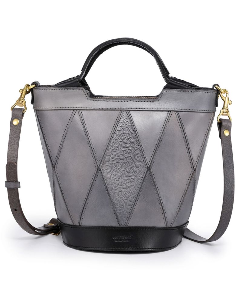 Primrose Mini Leather Crossbody Tote Bag
