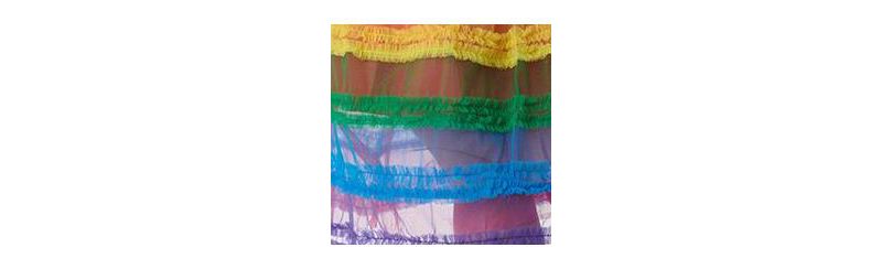 Women's Plus Size Tiered Sheer Swing Dress