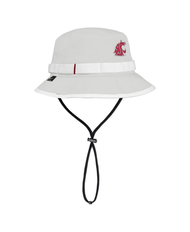 Men's Gray Washington State Cougars 2025 On-Field Boonie Performance Bucket Hat