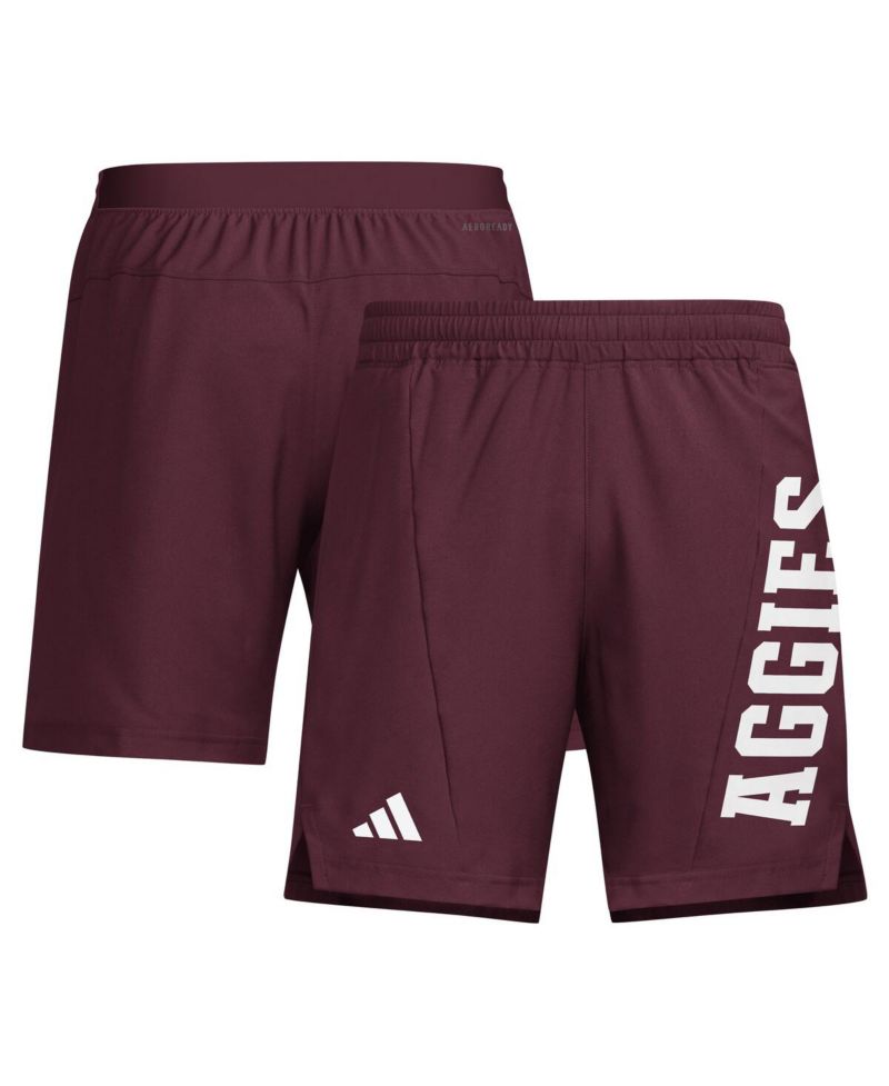 Men's Maroon Texas A&M Aggies Designed for Training AEROREADY Shorts