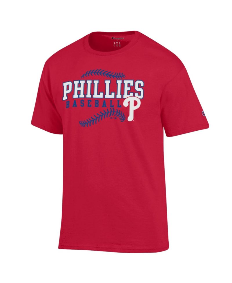 Men's Red Philadelphia Phillies Baseball T-Shirt