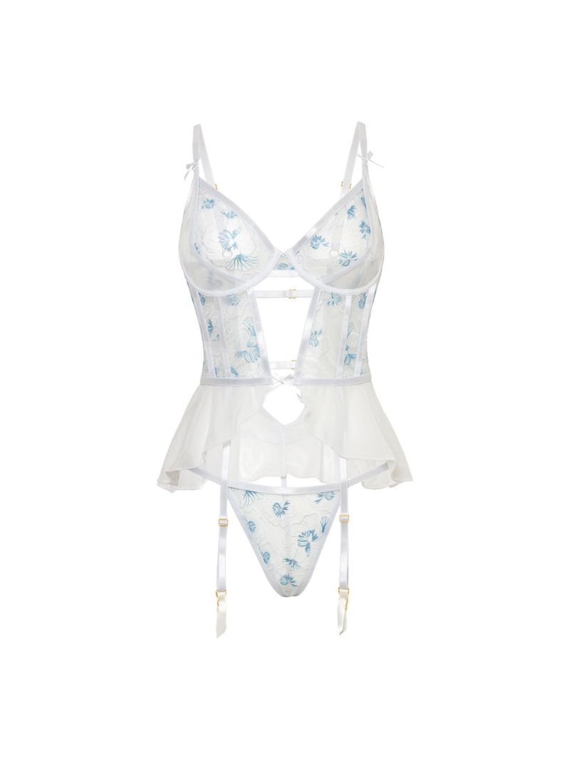 Plus Size Curvy Elena Embroidered Merrywidow