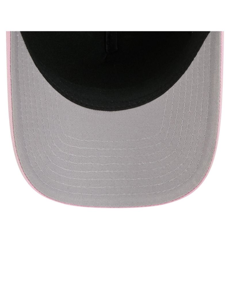 Men's Black Inter Miami CF Jersey Hook 9FORTY Adjustable Hat
