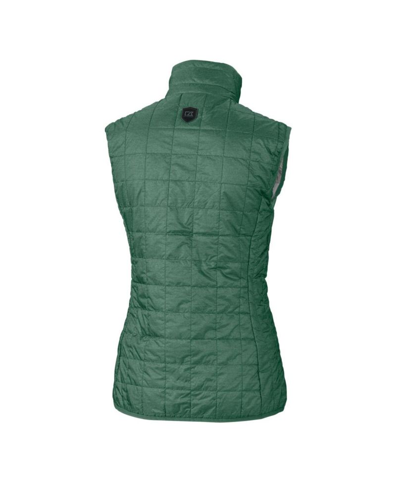 Women's Green Bay Packers Rainier PrimaLoft Eco Insulated Full-Zip Puffer Vest
