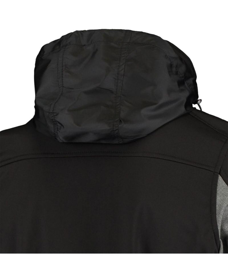 Men's Black Tampa Bay Buccaneers Circle Zephyr Softshell Full-Zip Jacket