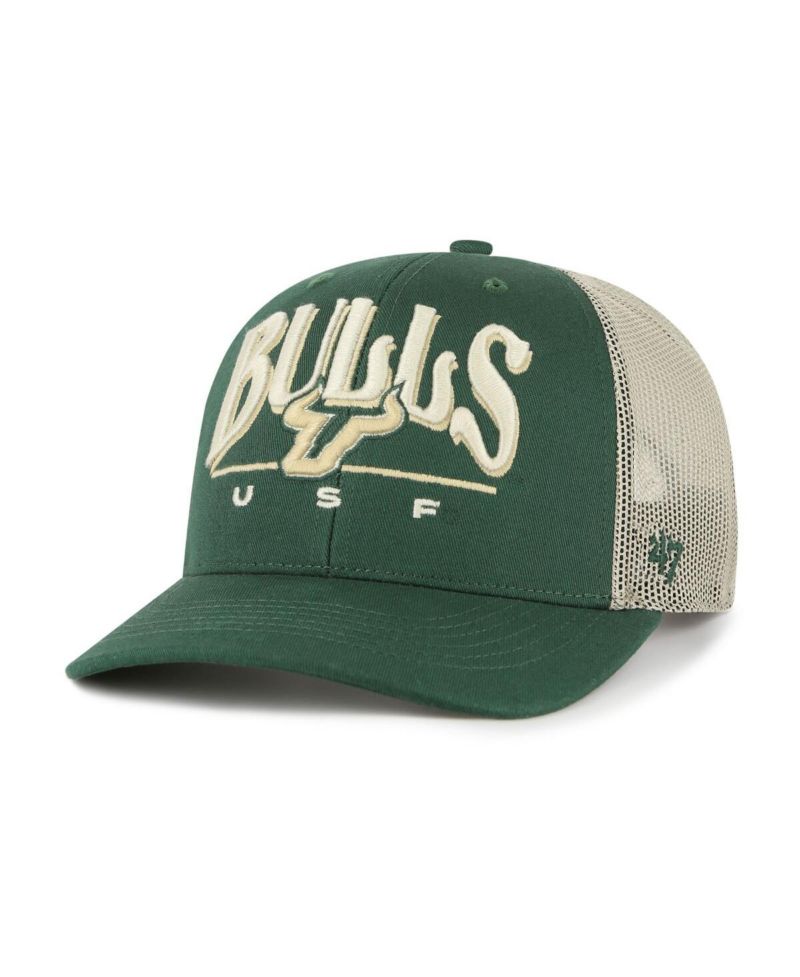 Men's Green South Florida Bulls Arid Adjustable Trucker Hat