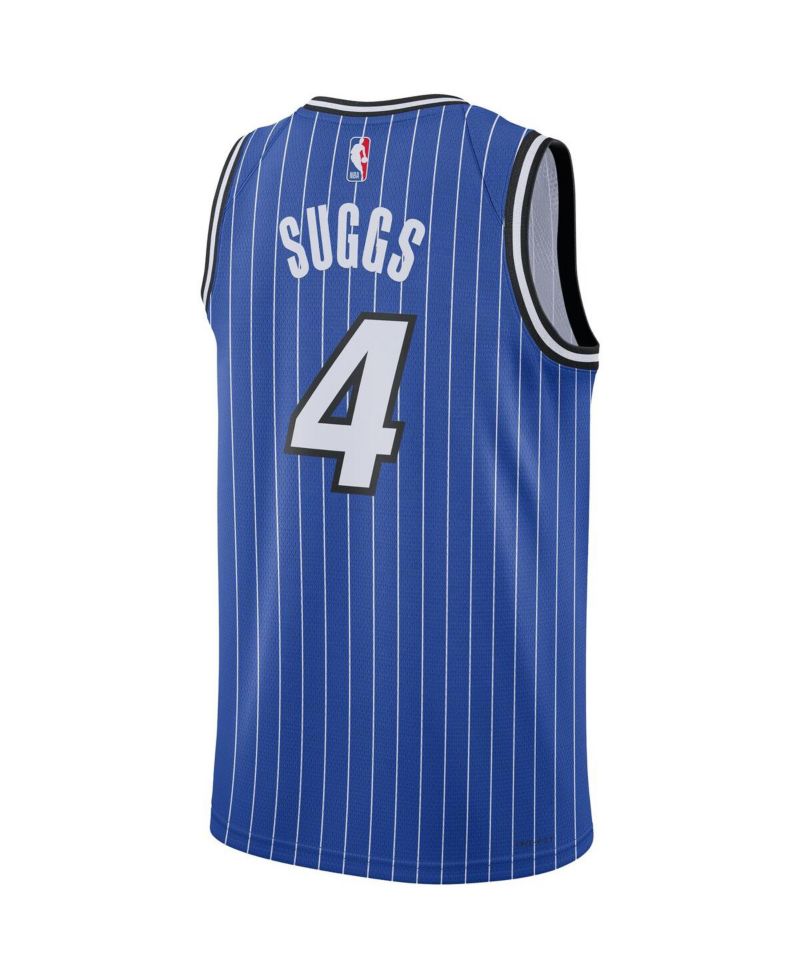 Men's and Women's Jalen Suggs Blue Orlando Magic Swingman Player Icon Edition Jersey
