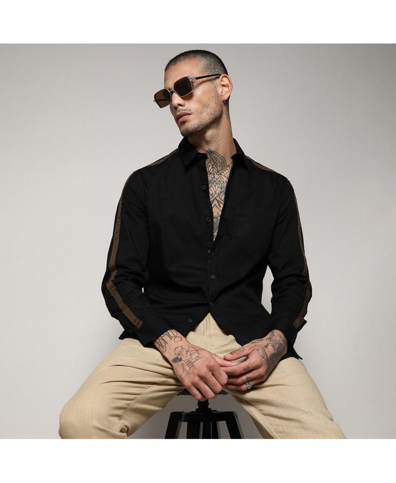 Men's Side Striped Shirt
