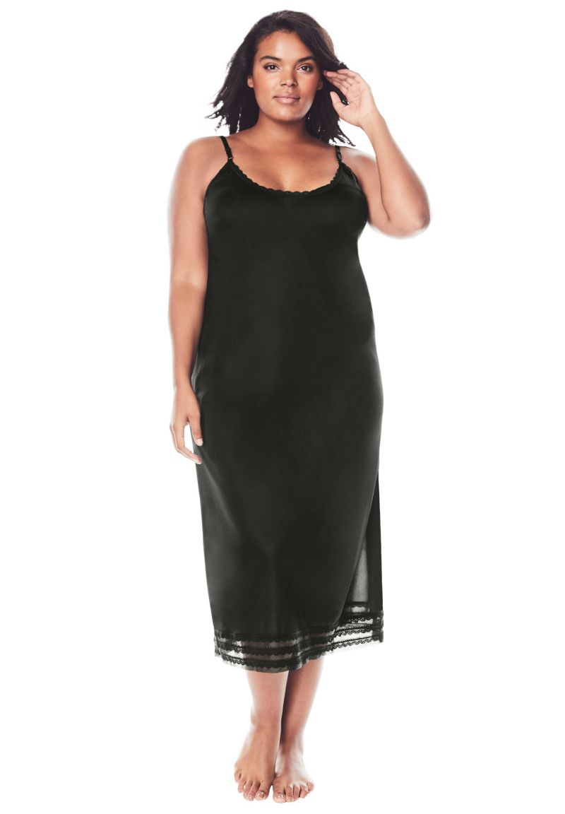 Women's Plus Size Full Slip Snip-To-Fit