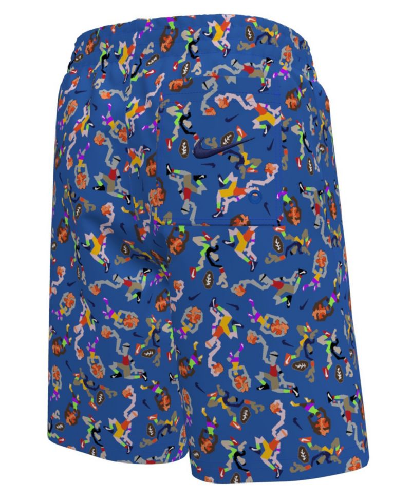 Boys' 8-20 Sports Guy Novelty Print Swim Trunks