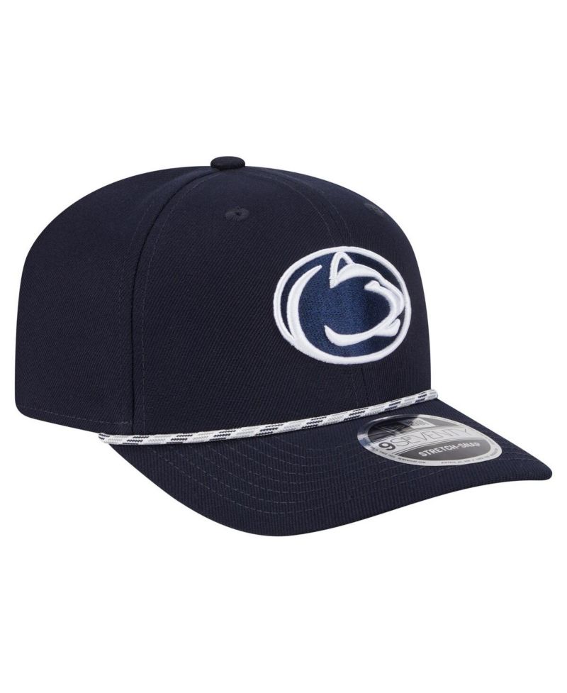 Men's Navy Penn State Nittany Lions Game Day Multi-Rope 9SEVENTY Stretch-Snap Hat