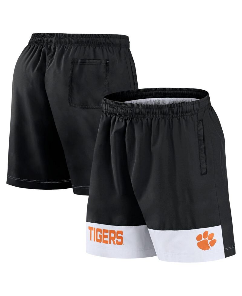 Men's Black Clemson Tigers Elements Intensity Woven Shorts