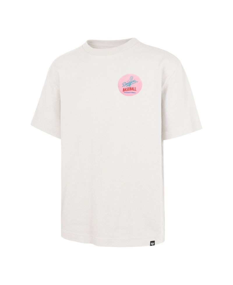 Men's and Women's Cream Los Angeles Dodgers Turnpike Chuck Foundation T-Shirt