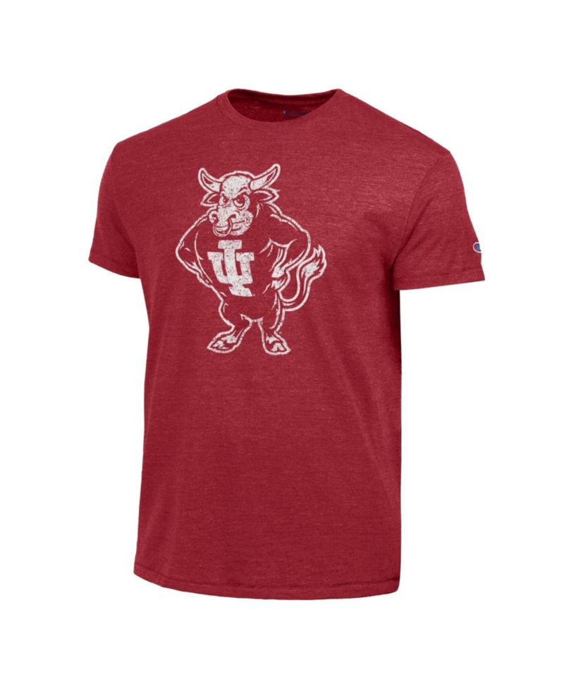 Men's Crimson Indiana Hoosiers Triumph Tri-Blend T-Shirt
