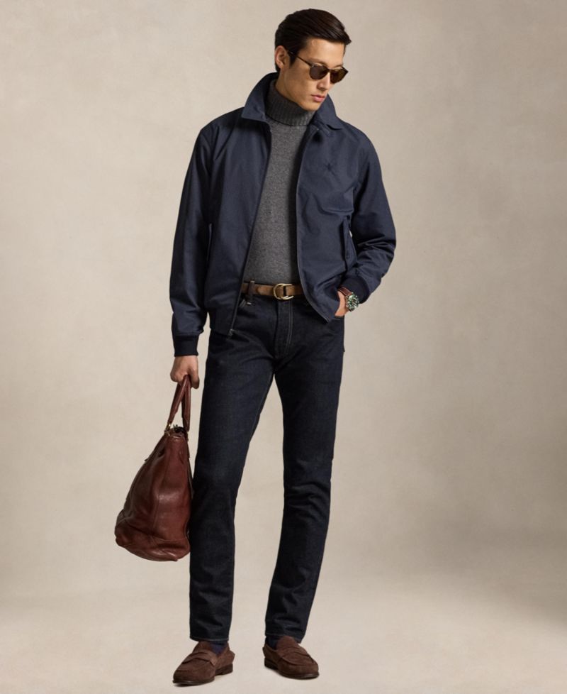 Men's The Southland Twill Water-Repellent Bomber Regular Fit Jacket
