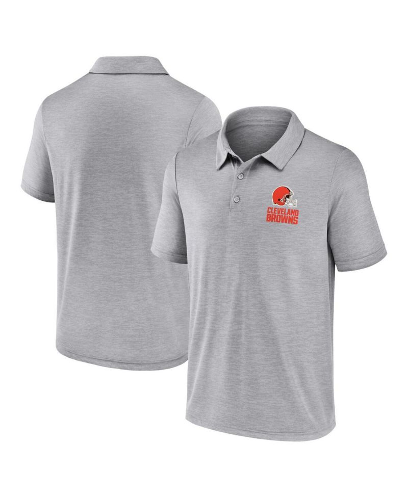 Men's Gray Cleveland Browns Making Waves Polo Shirt