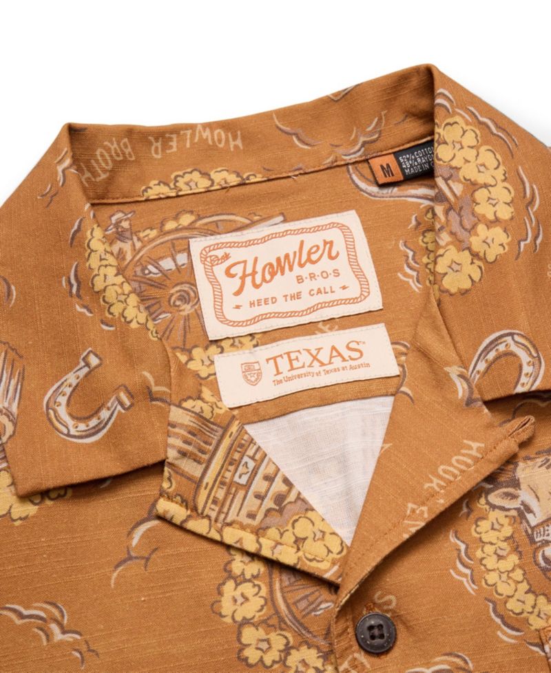 Men's Texas Orange Texas Longhorns Monoloha Button-Up Shirt