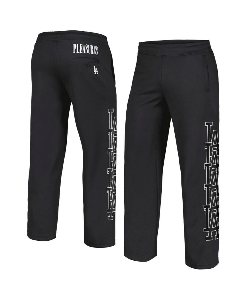 Men's Black Los Angeles Dodgers Pitcher Track Pants