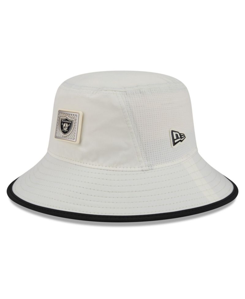 Men's Cream Las Vegas Raiders 2026 NFL Training Camp Sport Bucket Hat