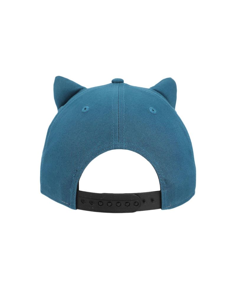 Men's Face Snorlax Adult Blue Traditional Adjustable Hat