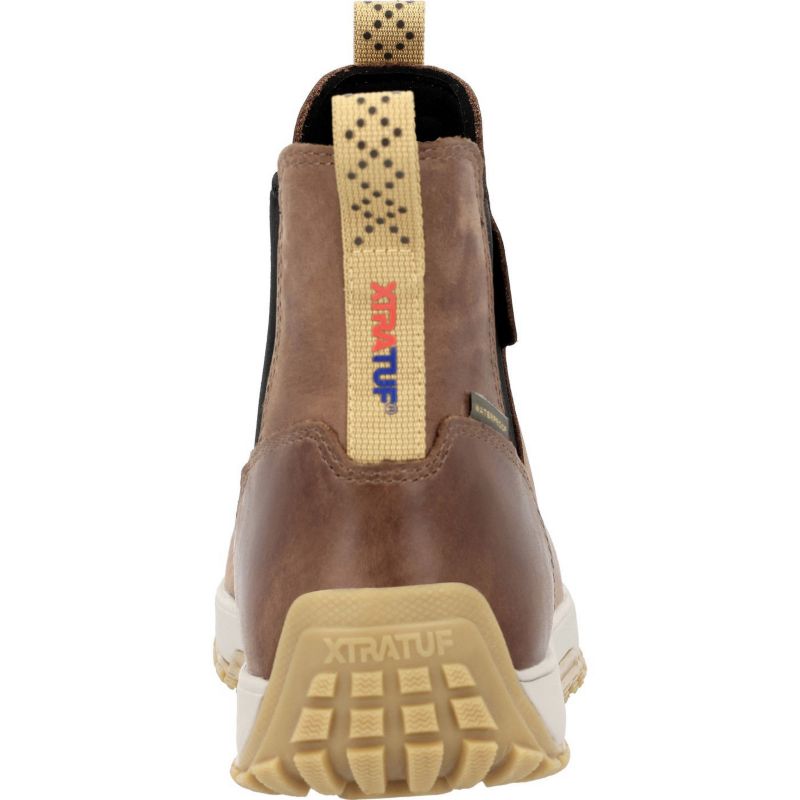 Men's Leather Ankle Deck Boot