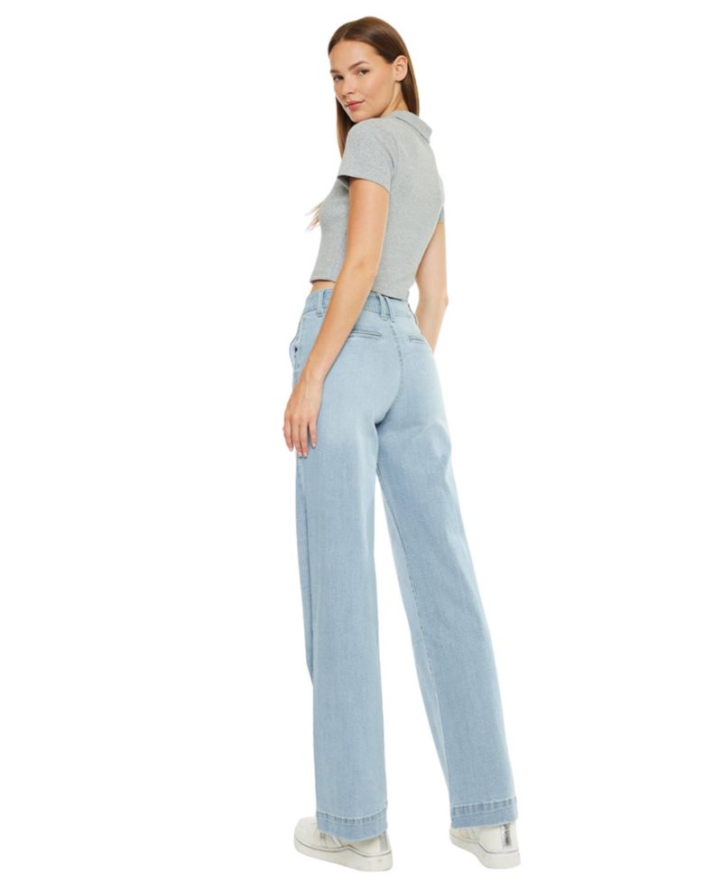 Women's Celine Ultra High-Rise Wide Jeans